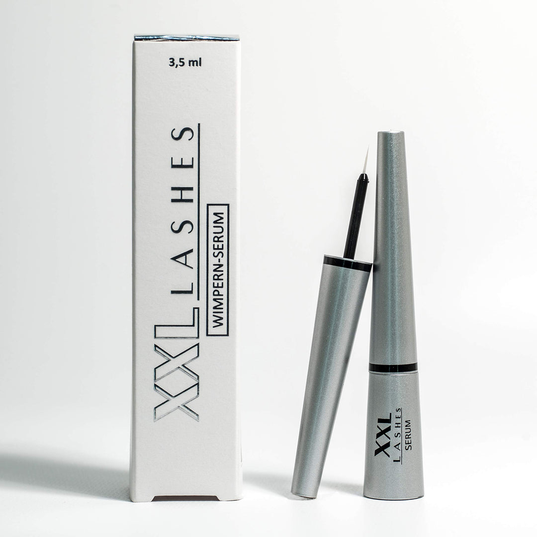 XXL Lashes Wimpernserum, Augenbrauenserum für schnelles Wimpern- und Augenbrauenwachstum - Getestete