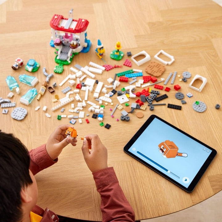 Lego 71407 Super Mario Katzen-Peach-Anzug und Eisturm – Erweiterungsset, baubares Spielzeug zum komb