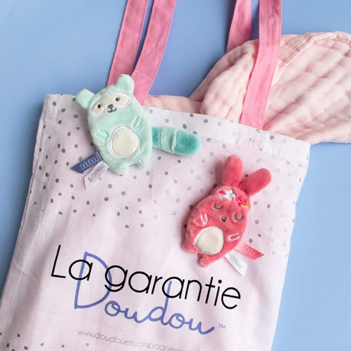 Doudou et Compagnie DC2123 Lapin Bonbon Stofftier, Taupe, Taupe