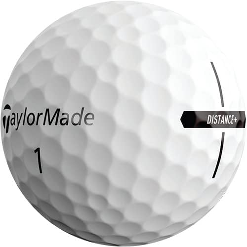 2021 TaylorMade Distance+ Golfbälle Weiss/opulenter Garten Distance+ Golfbälle, Weiss/opulenter Gart