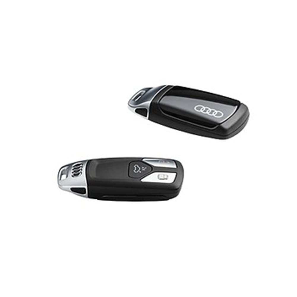 Audi 8W0071208BY9T Schlüsselblende Cover, mit Ringe Logo, nur für Schlüssel 4M0959754 8W0959754 8S09