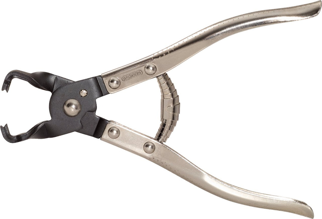 KS Tools 115.1187 Schlauchschellenzange mit Prismenaufnahme, 8-18mm