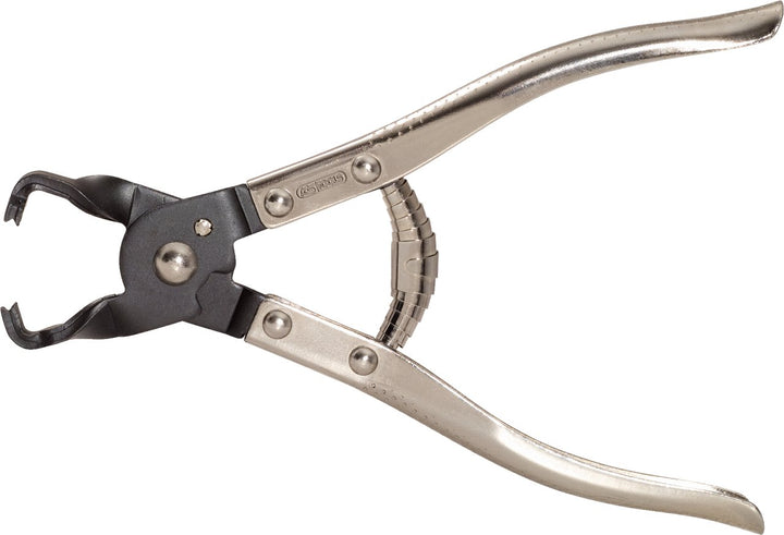 KS Tools 115.1187 Schlauchschellenzange mit Prismenaufnahme, 8-18mm