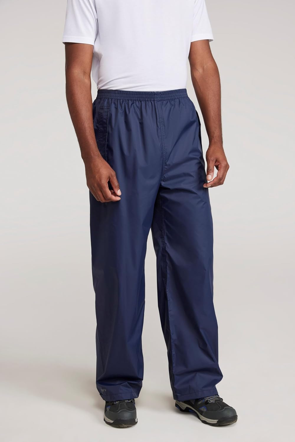 Mountain Warehouse Pakka wasserdichte Überziehhose für Herren - Schnell trocknende Regenüberhose für