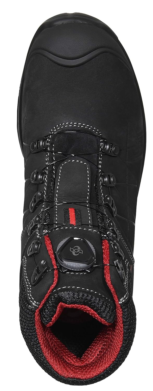 JORI Sicherheitsschuhe jo_MAX BOA Mid S3, Damen und Herren, Leder/Textil, Kunststoffkappe (Leichter