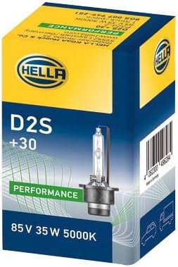 HELLA - Glühlampe - D2S - White light - 24/12V - 35W - 5000K - Sockelausführung: P32d-2/Pk32d-2 - 8G
