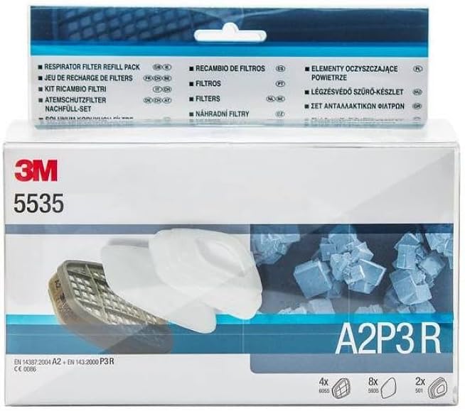 3M 5535 Nachfüll Set A2P3, STUK Single, Single