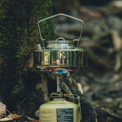 Fire-Maple Antarcti Tragbarer 0,6 Liter leichter Edelstahl-Camping-Wasserkocher, Langlebig und Tragb