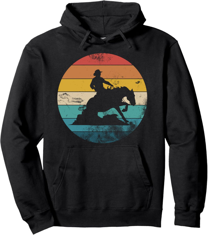 Westernreiter Reining Quarter Horse Sliding Stop Pullover Hoodie