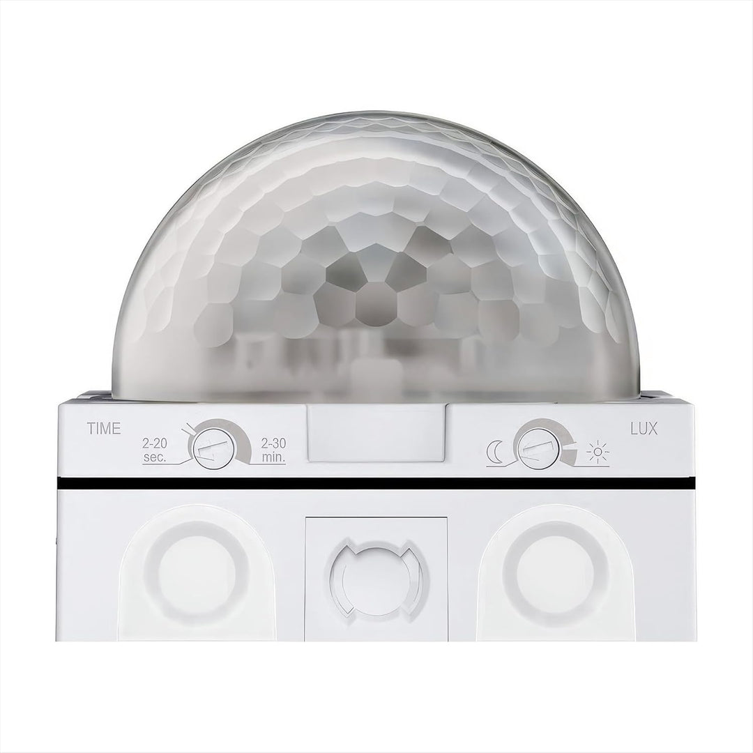 Theben 1010200 theLuxa R180 WH – 180° Passiv Infrarot (PIR) Bewegungsmelder für den Aussenbereich –