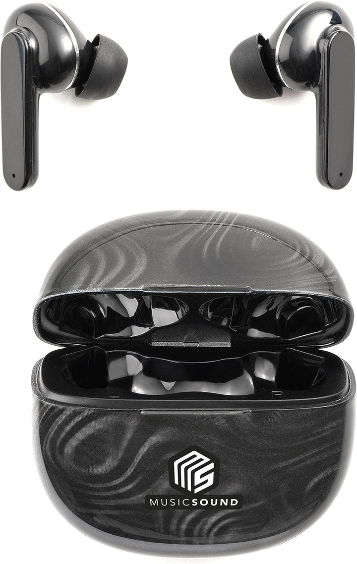 Music Sound | Bluetooth Kopfhörer Kabellos Intra-auriculaires | In-Ear Wireless für Smartphones mit