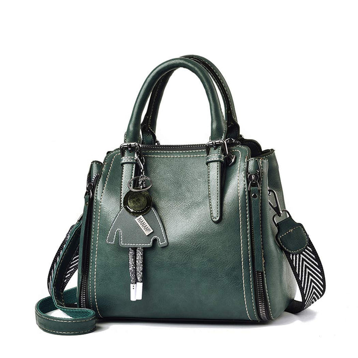 BUKESIYI Damen Tasche Umhängetasche Handtasche Frauen Klein Schultertasche Weekender Lack PU Leder C