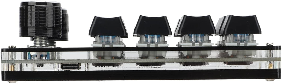 Ejoyous Tastatur Programmierbare Tasten, USB Einhand Mechanisch Tastatur mit 12 Mehrere Programmierb
