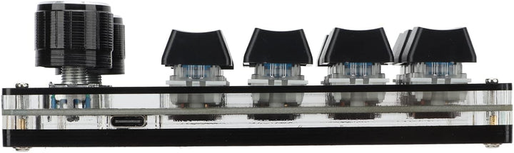 Ejoyous Tastatur Programmierbare Tasten, USB Einhand Mechanisch Tastatur mit 12 Mehrere Programmierb