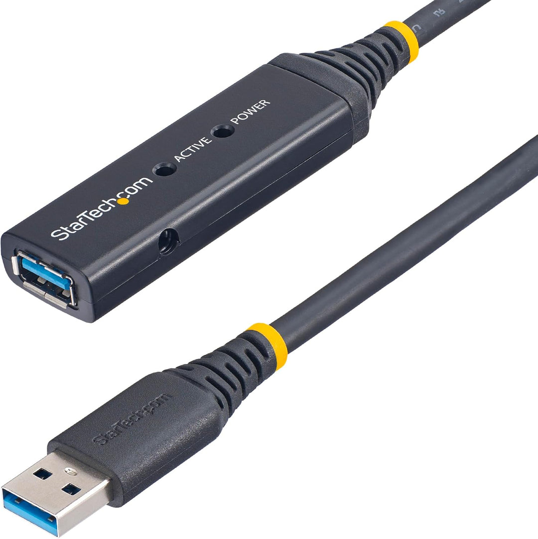 StarTech.com 3 m aktives USB 3.0 Verlängerungskabel - Stecker/Buchse 9.8 ft USB 3.0 Kabel, 9.8 ft US