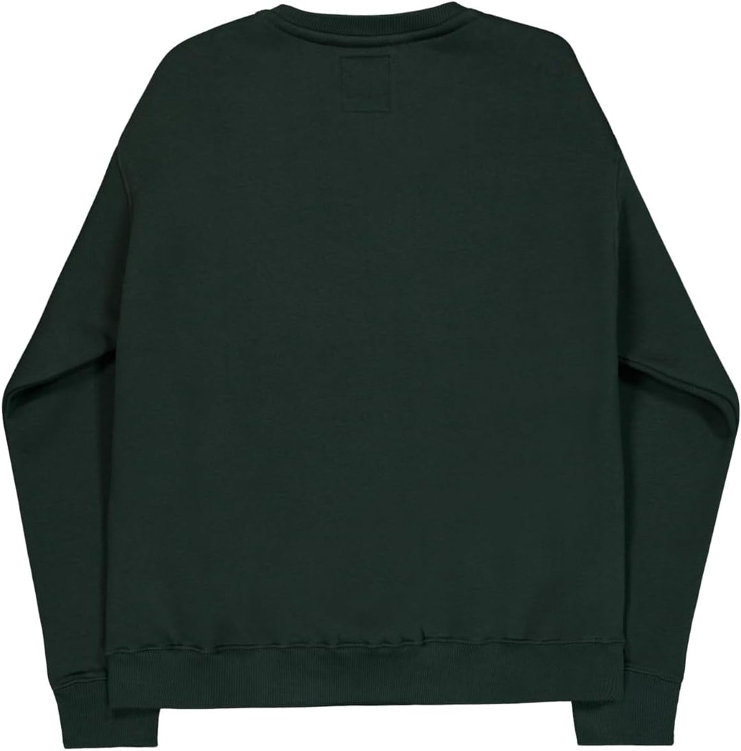 Alpha Industries Herren Basic Big Logo Sweatshirt XXS Dark Petrol, XXS Dark Petrol