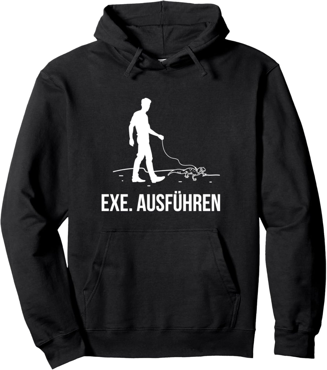 Exe Ausführen Programmierer Programmieren Computer Nerd Pullover Hoodie