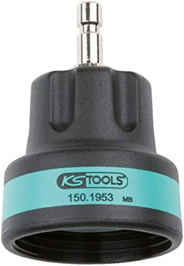 KS Tools 150.1953 Kühlsystem-Bajonettadapter, #18, IG M46x3, türkis Nr. 18, Nr. 18