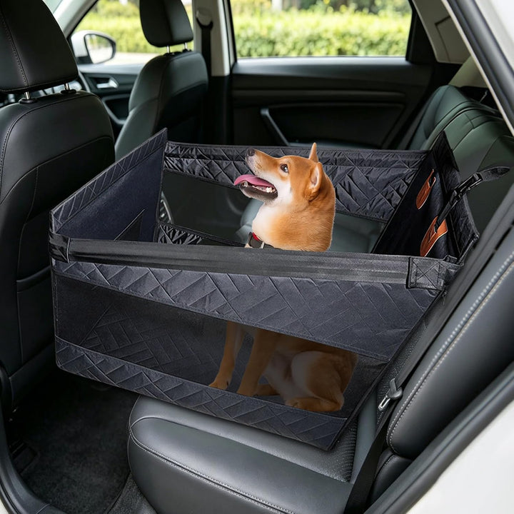 Hund Auto Sitz Rücksitz Matte für Reisen mit Sicherheit Rut | Extra Breiter Innenraum bietet mehr Ko