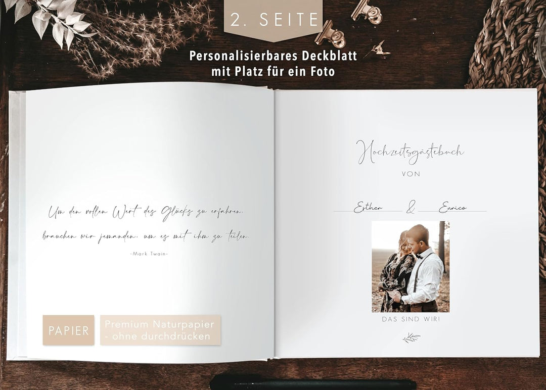luftundliebe Gästebuch Hochzeit mit Fragen zum ausfüllen, Gästebuch, Hochzeit Gästebuch, Vintage, Go