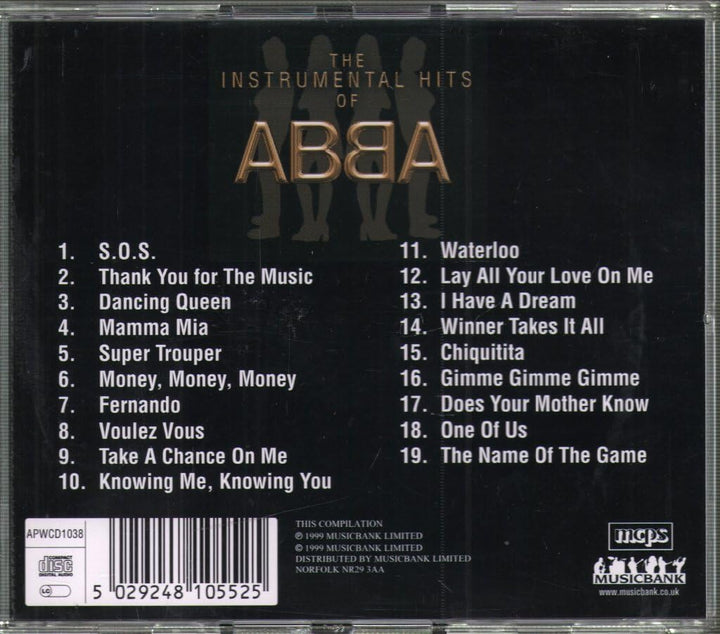 The Instrumental Hits of Abba, Audio-CD