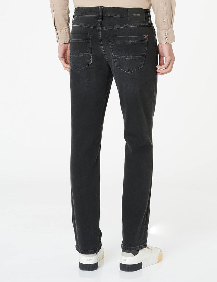 MUSTANG Herren Washington Jeans 38W / 30L Tiefschwarz 983, 38W / 30L Tiefschwarz 983
