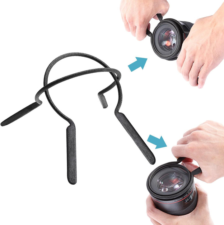 Neewer® Gummibeschichteten Metall Kamera Lens Filter Remover Schraubenschlüssel Wench Set (2 Stücke)