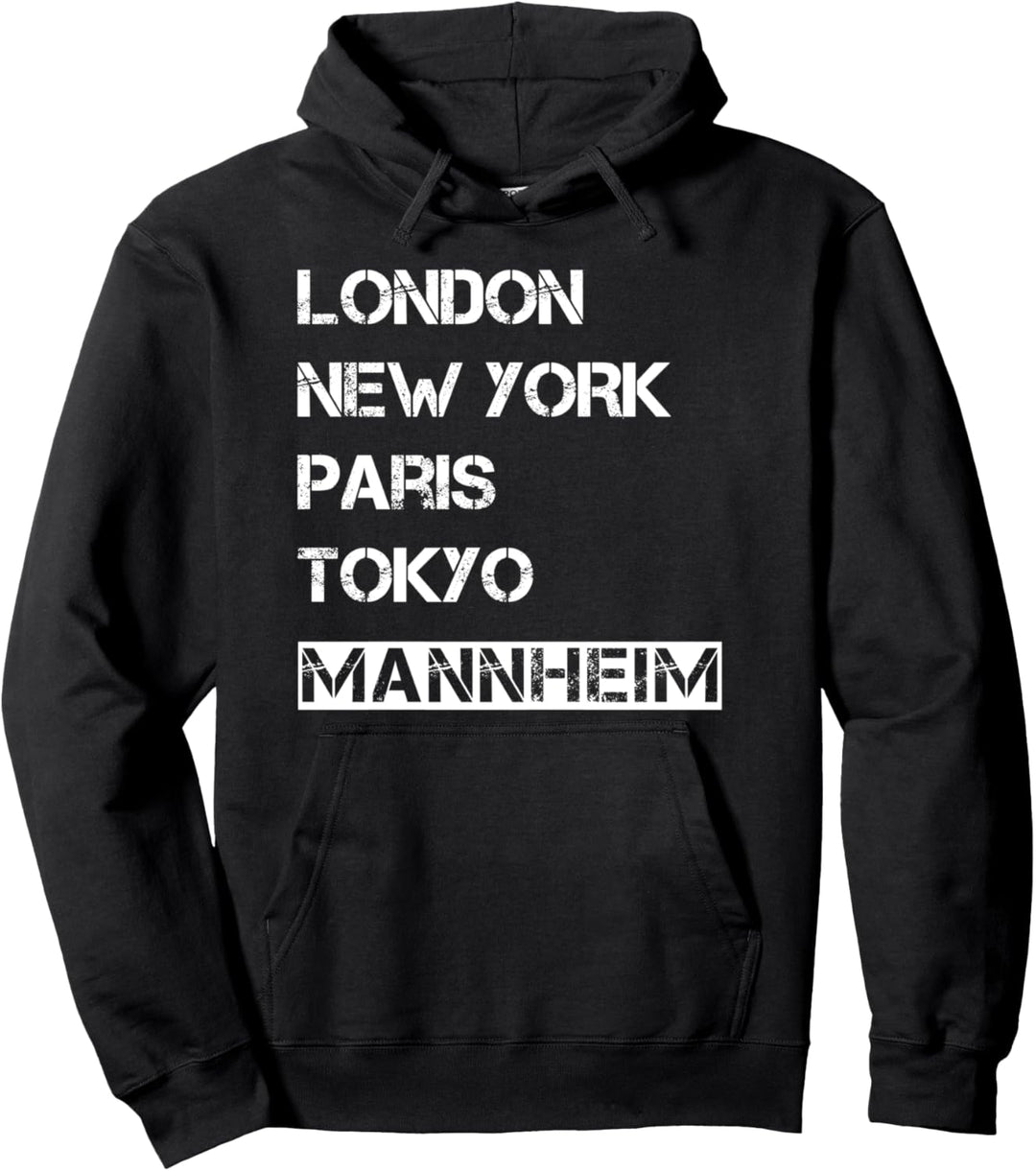 Meine Heimat Mannheim! Geburtsort & Heimatliebe Mannheim Pullover Hoodie