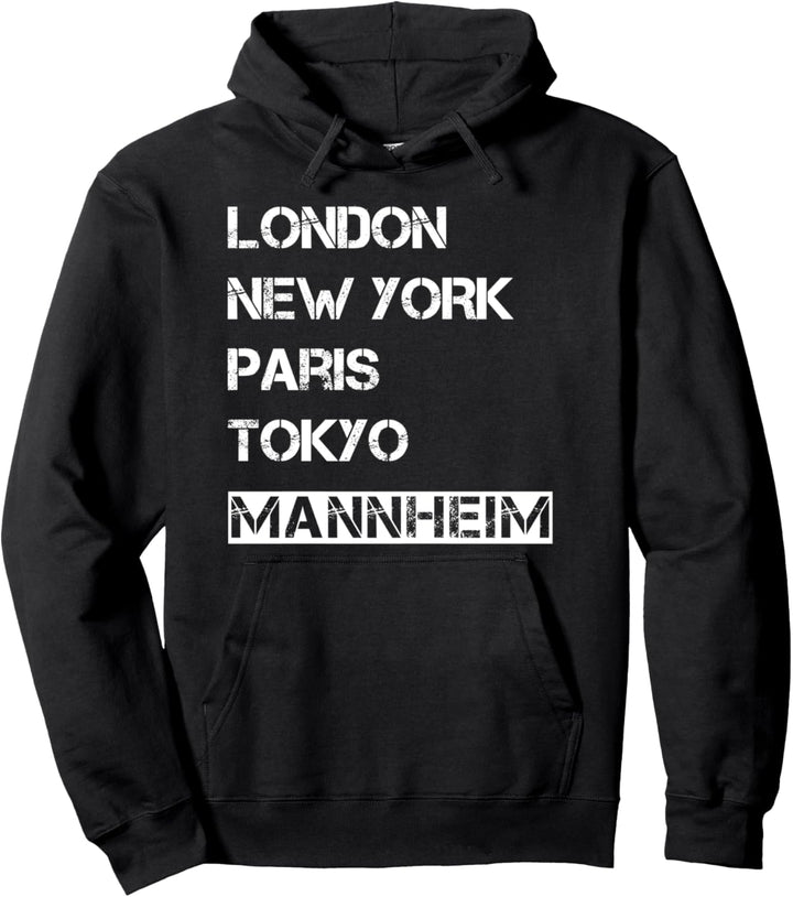 Meine Heimat Mannheim! Geburtsort & Heimatliebe Mannheim Pullover Hoodie
