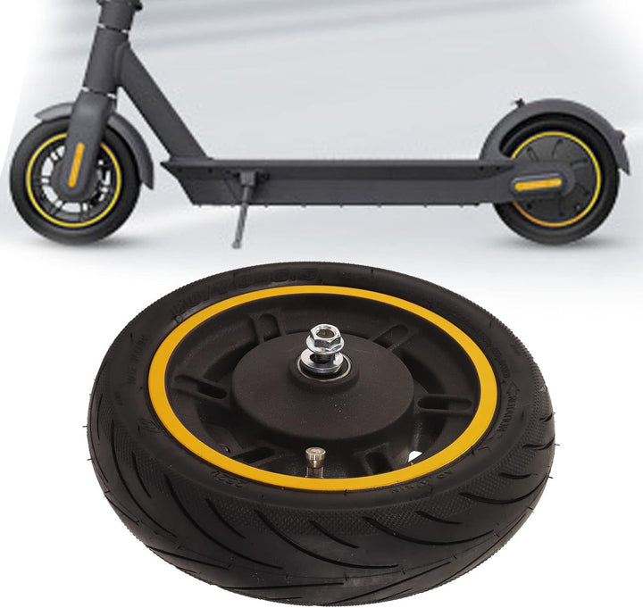 Elektroroller Vorderrad mit Trommelbremse für Ninebot Max G30, 10 Zoll 60/70‑6.5 E-Roller Vorderrad