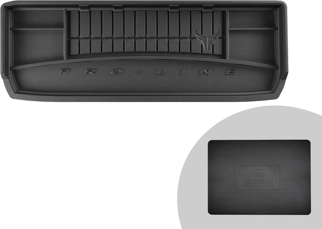 FROGUM ProLine 3D Gummimatte Exklusive Auto Kofferraummatte Kofferraumwanne für FIAT Freemont 2011-2