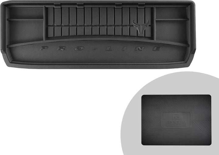 FROGUM ProLine 3D Gummimatte Exklusive Auto Kofferraummatte Kofferraumwanne für FIAT Freemont 2011-2