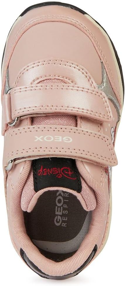 Geox Baby-Mädchen B Todo Girl Sneaker 20 EU Old Rose, 20 EU Old Rose