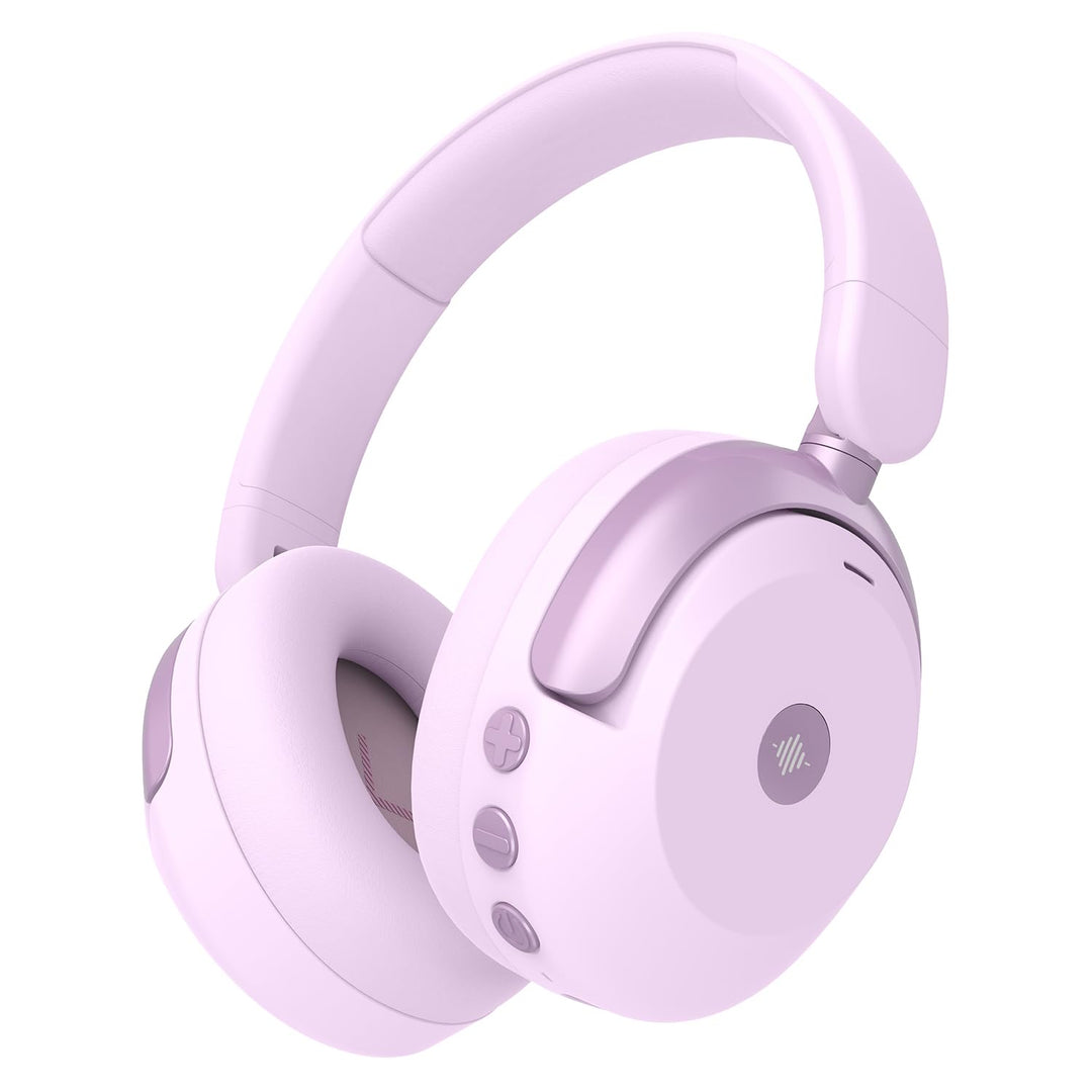 iClever Noise Cancelling Kopfhörer Kinder Bluetooth, 60H Spielzeit, 80dBA Sichere Lautstärke, Bequem