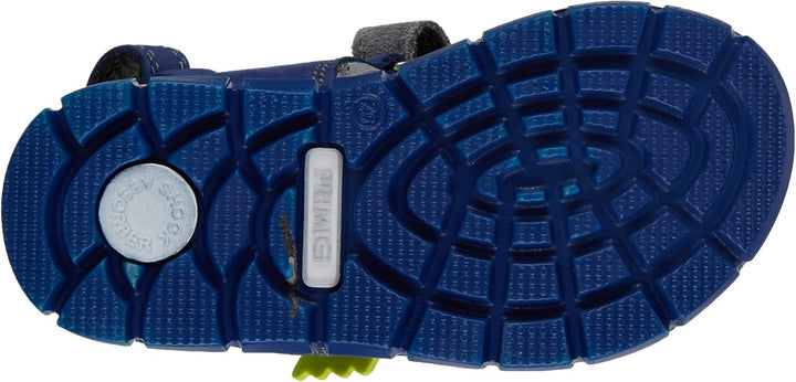 PRIMIGI Jungen Tevez Durchgängies Plateau Sandalen, Blau Grau