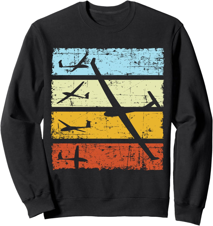 Kunstflug Aerobatic Segelflieger Segelflugzeug Segelfliegen Sweatshirt