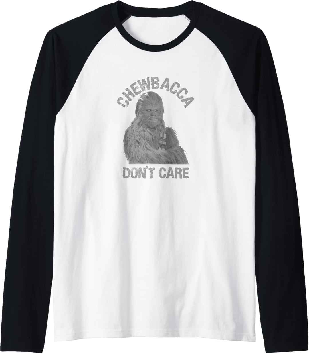 Star Wars Chewbacca Don't Care Raglan