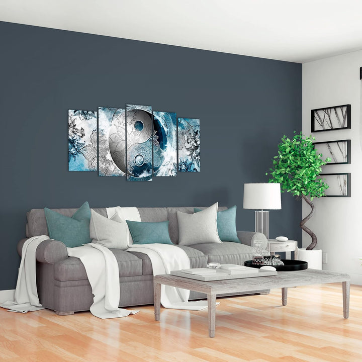 DekoArte 555 - Modernes Bild, digitalisierter Kunstdruck | Dekoratives Bild für den Salon oder das S