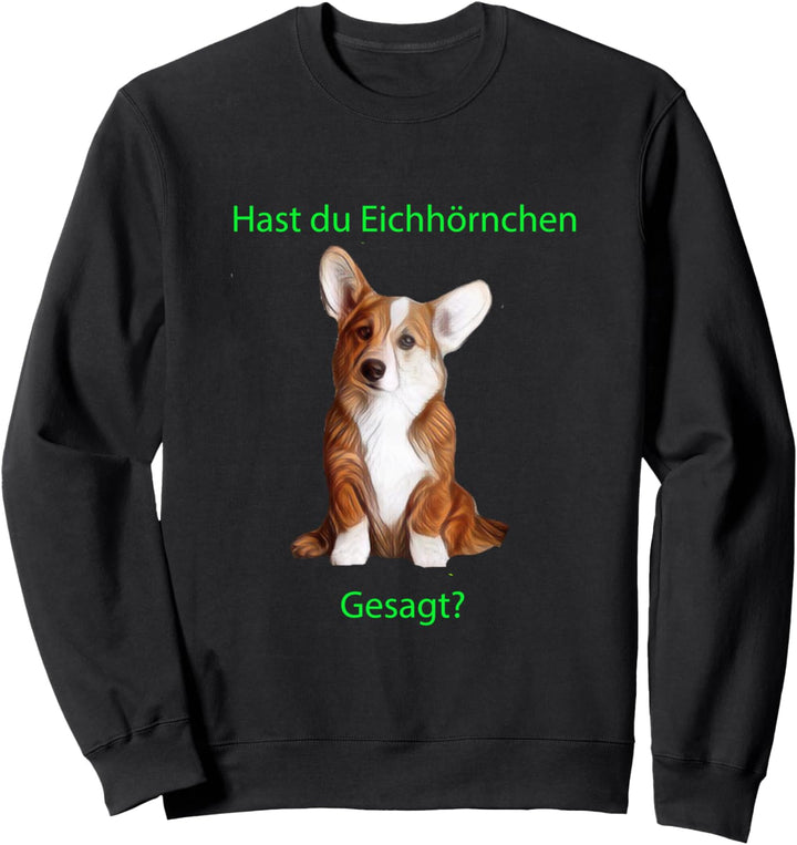 Corgi, ¿dijiste ardilla? Sweatshirt