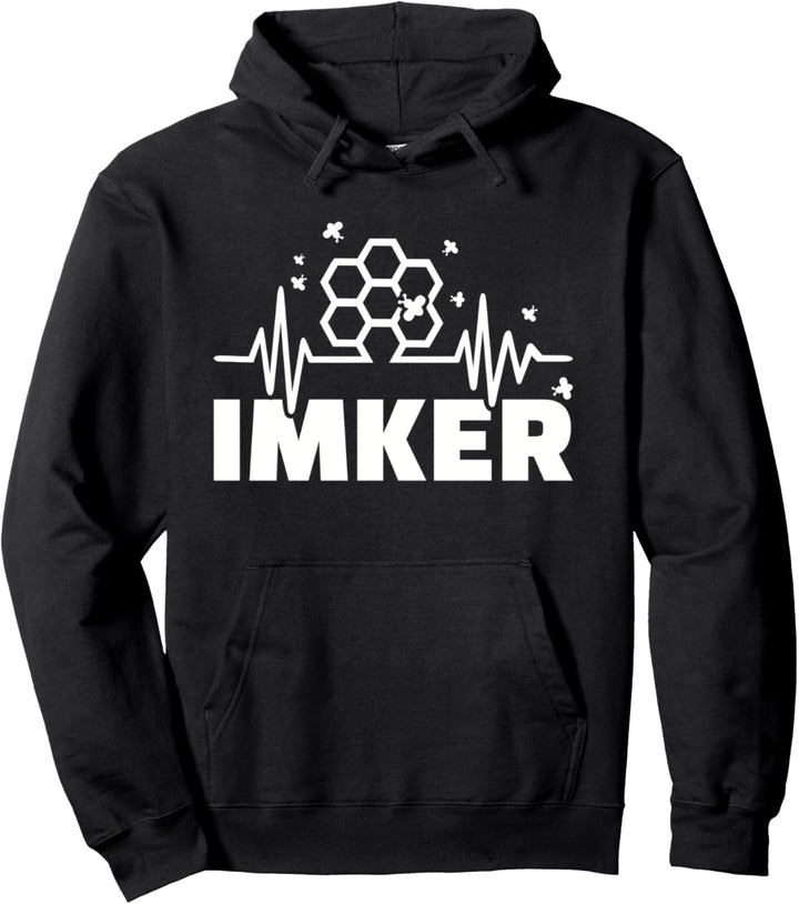 Imker Herzschlag Pullover Hoodie