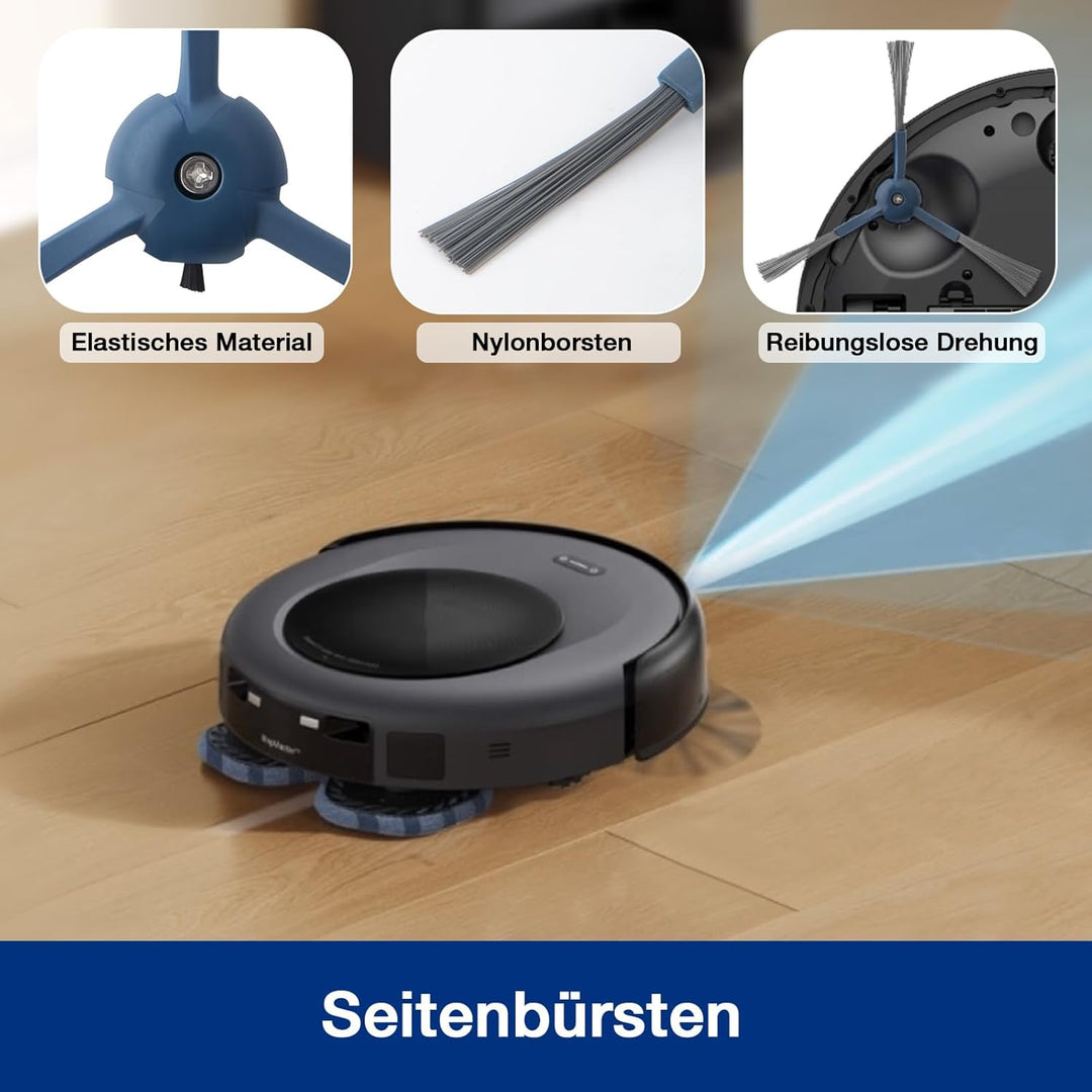 Zubehörset für Eufy Omni C20 Saugroboter, 20 Stück Ersatzteile mit Hauptbürste, HEPA Filter, Staubbe