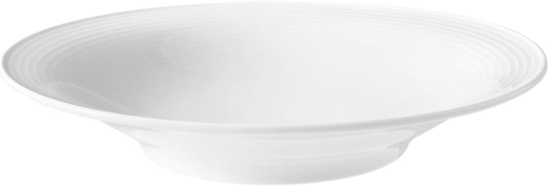Seltmann Weiden 2 x Suppenteller rund 22,5 cm Beat Weiss uni