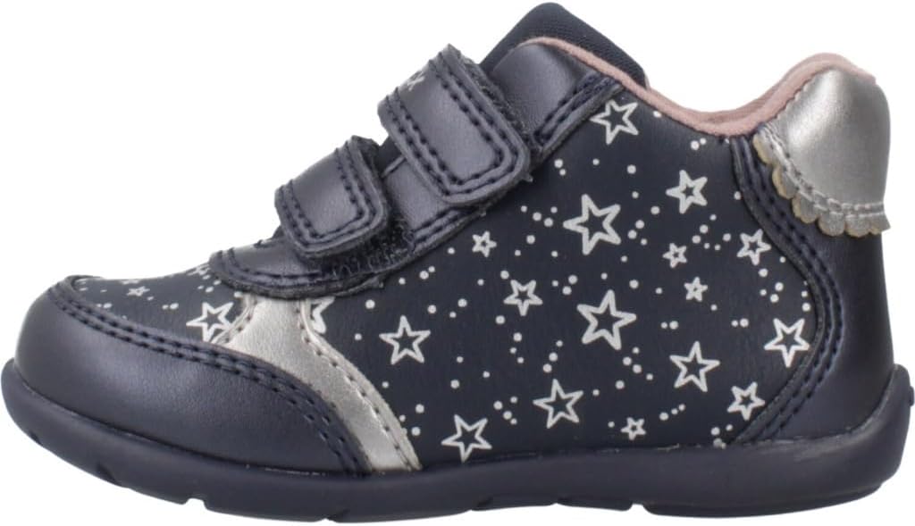 Geox Mädchen B Elthan Girl B Sneaker 19 EU Blau, 19 EU Blau