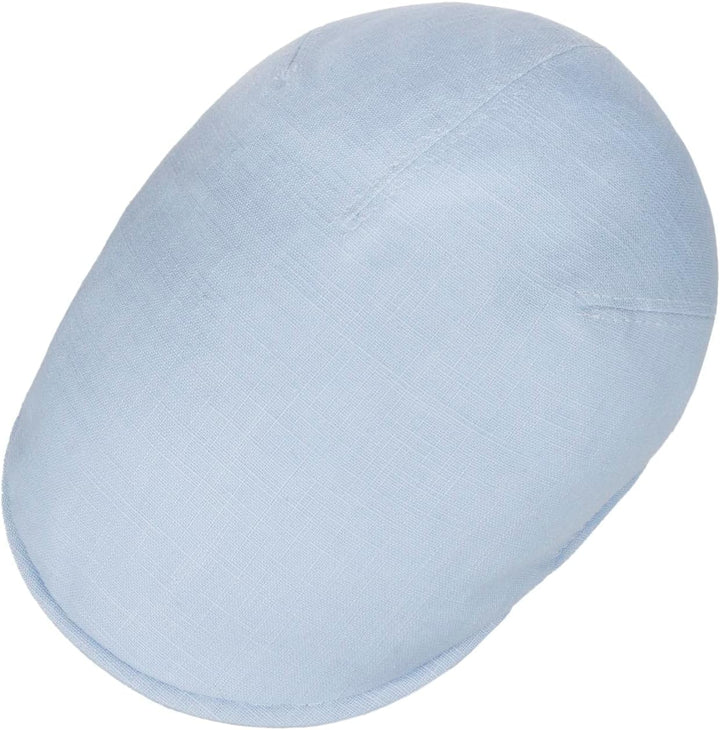 LIERYS Elegantes Design: Die melierte dunkelblaue Flatcap besticht durch ihre frische Ausstrahlung u