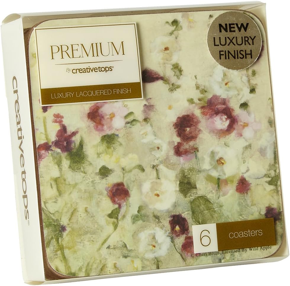 CREATIVE TOPS Premium Creative Wild Field Poppies Platzdeckchen Set, Platzsets 40 x 29 cm & Wild Fie