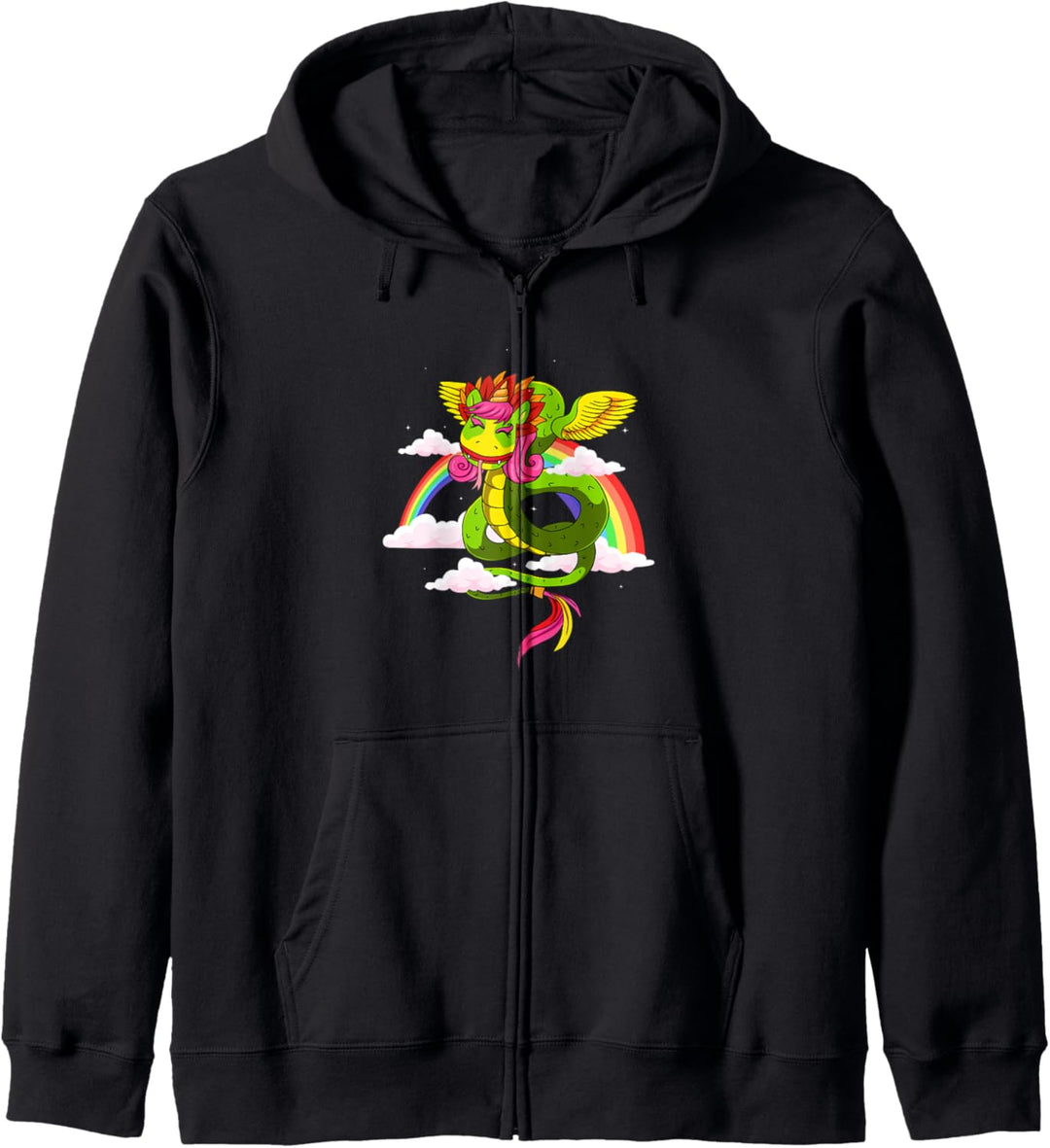 Quetzalcoatl Einhorn Aztekenschlange Maya Inca Toltec Kapuzenjacke