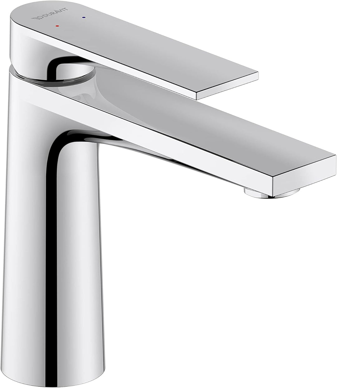 Duravit Tulum Waschtischarmatur, Grösse M (Auslauf Höhe 122 mm), Wasserhahn Bad, Waschbecken Armatur