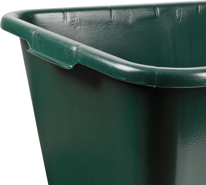 Wanne grün Futterwanne 65 Liter lebensmittelecht - Plastikwanne Wassertrog Kunststoffwanne 70x45 cm