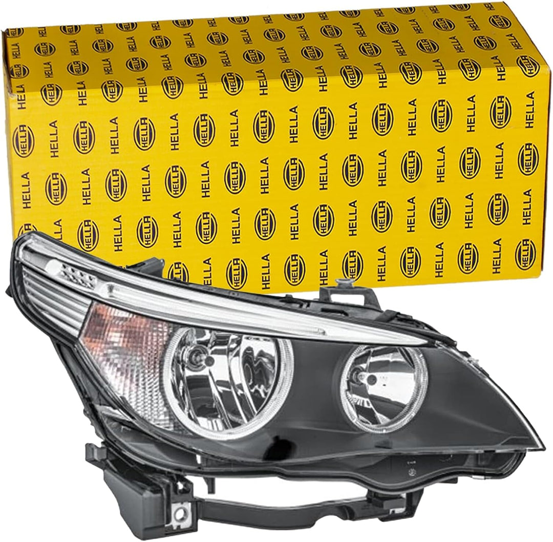 HELLA 1EF 008 673-081 Halogen-Hauptscheinwerfer - rechts - für u.a. BMW 5 (E60), Rechts