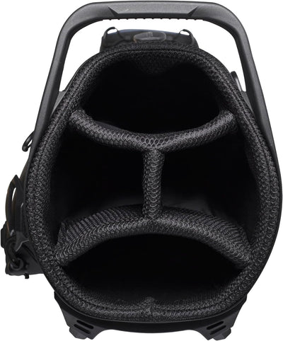 Wilson Unisex-Adult Exo Lite Golf Club Bag NS Black/ Charcoal, NS Black/ Charcoal